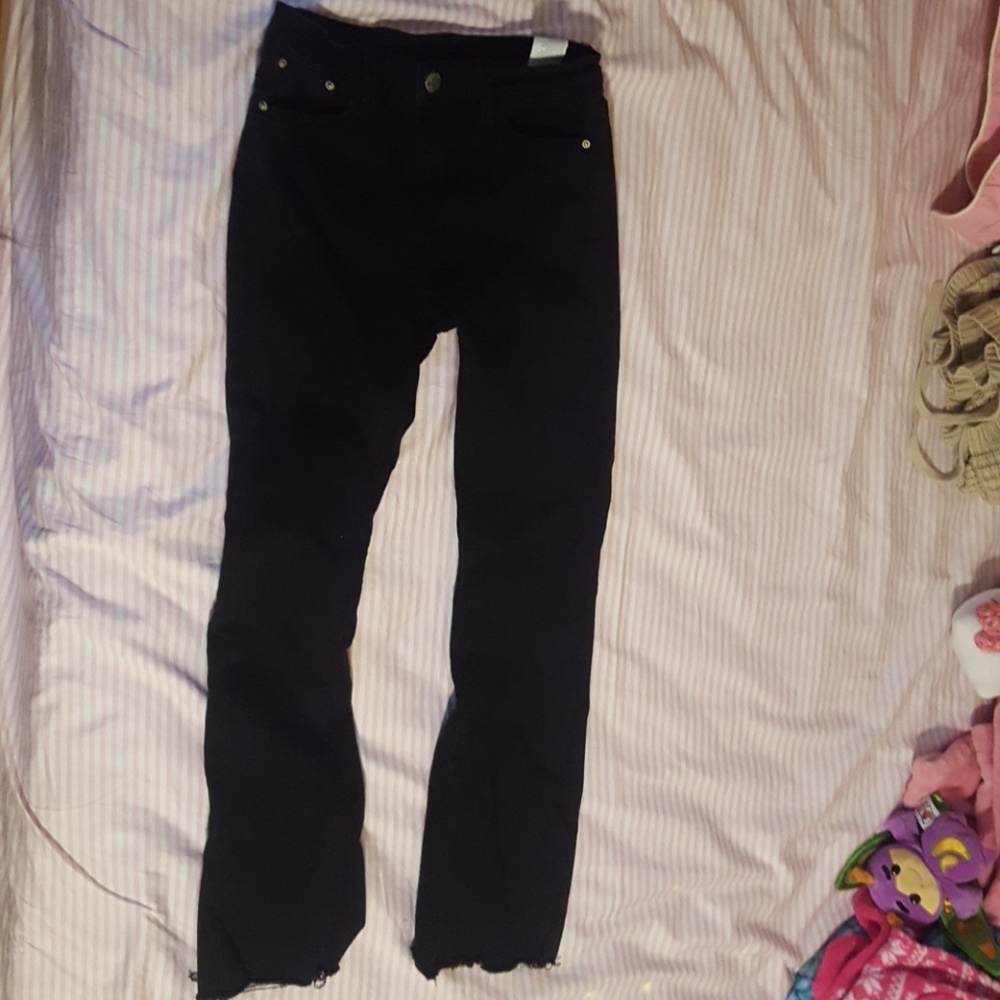 Fit and flare jeans